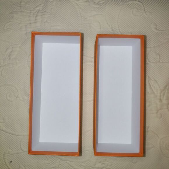 HERMÈS Orange Gift Box & Paper Bag Bundle - Picture 4 of 8